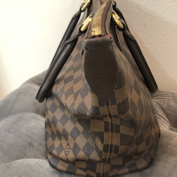 Louis Vuitton Dark Brown Checkered Tote - Picture 4 of 10